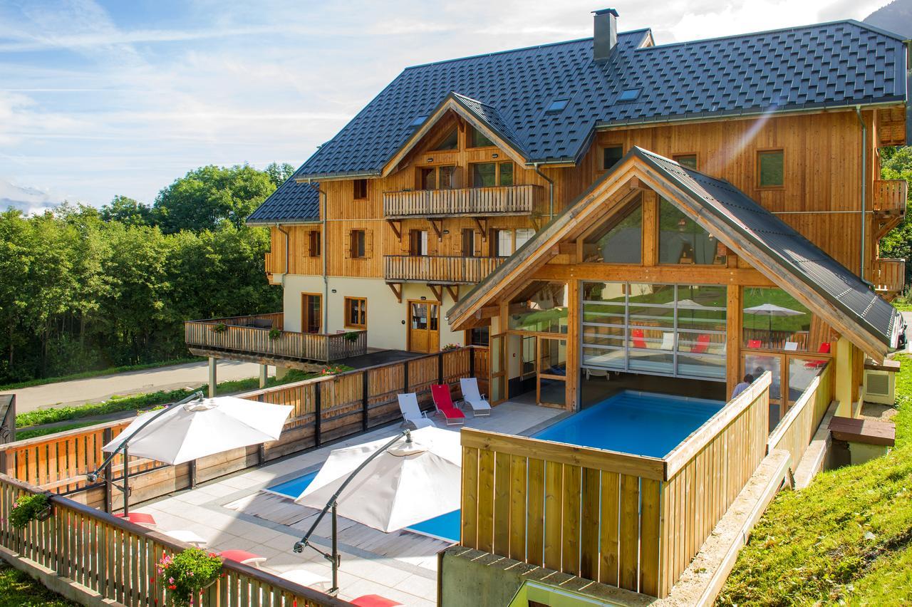 Goelia Les Chalets De Belledonne Saint-Colomban-des-Villards Екстериор снимка